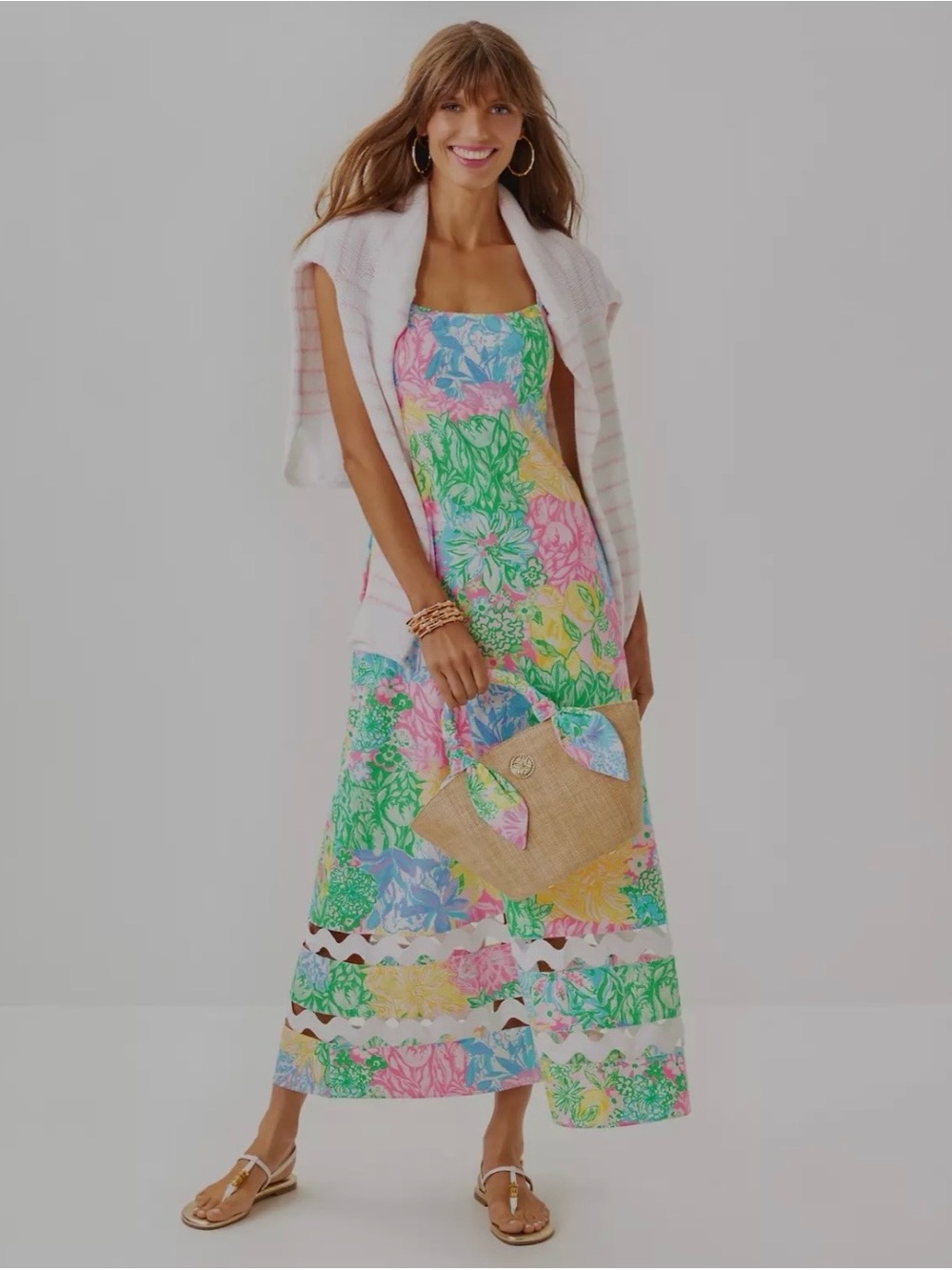 Lilly Pulitzer Haliey Midi Sundress - Picture 4 of 11